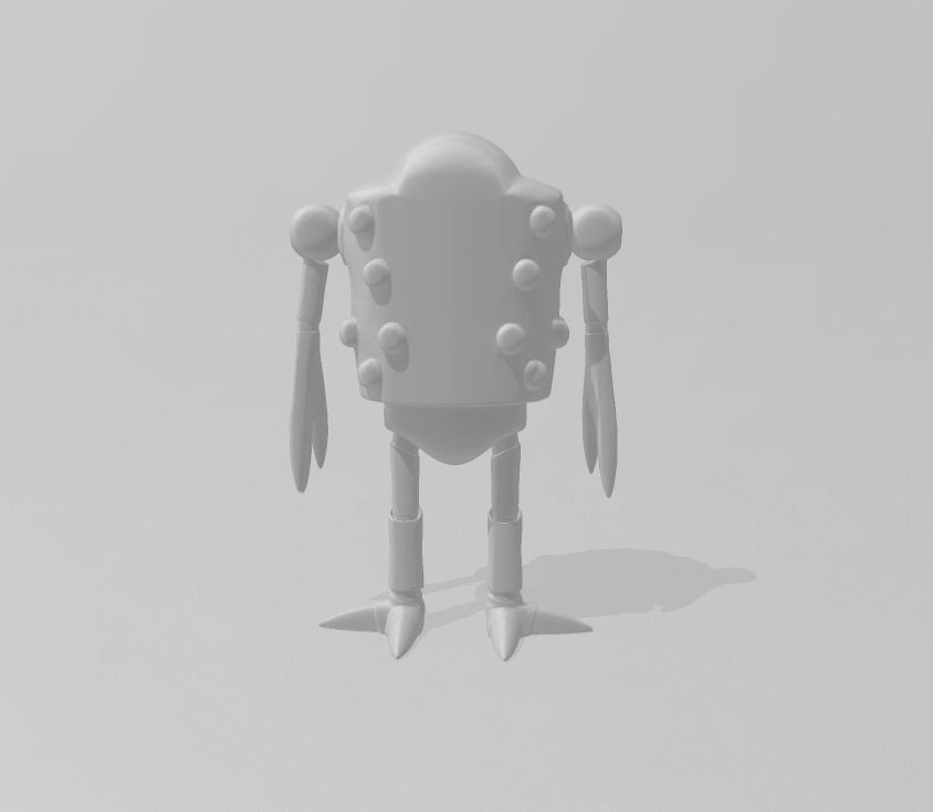 Ribet 3D Model robot 3D print model_2