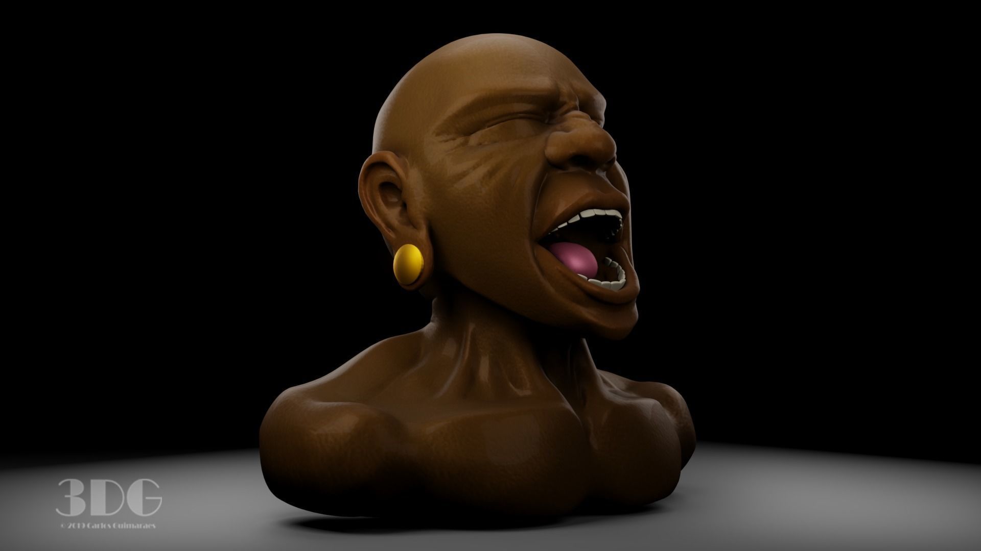 Face Expression 3D model_8