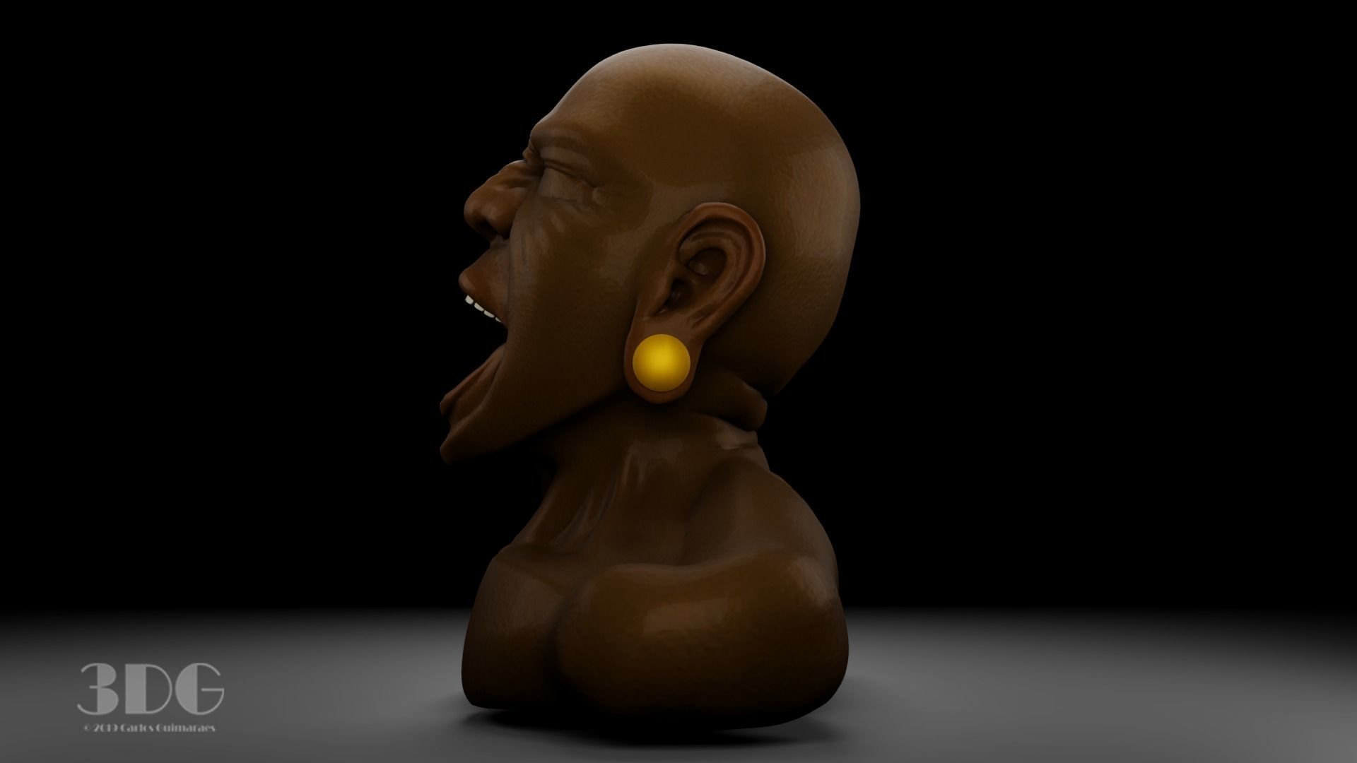 Face Expression 3D model_3