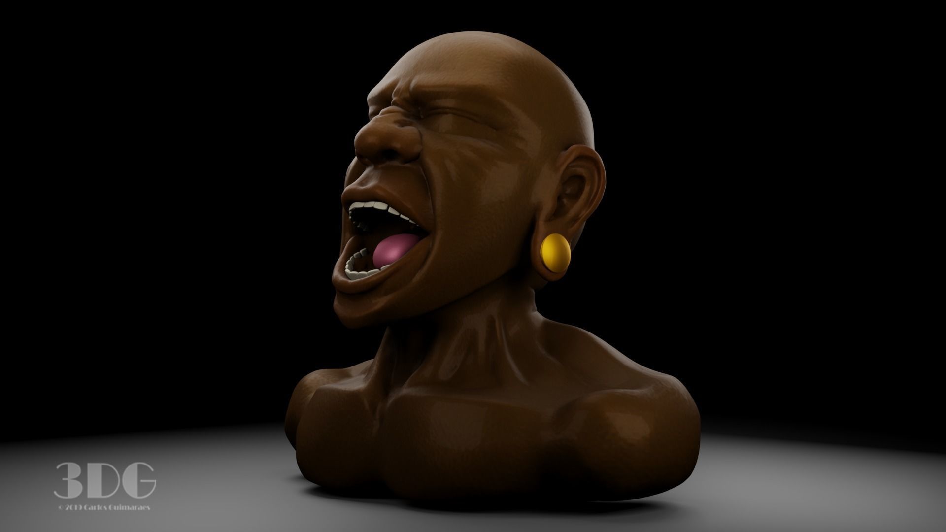 Face Expression 3D model_2