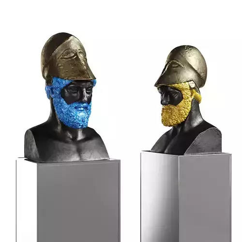 Pericles bust classic color