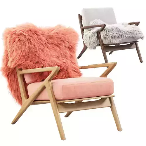 Joybird Soto Concave Arm Chair 2 3D model