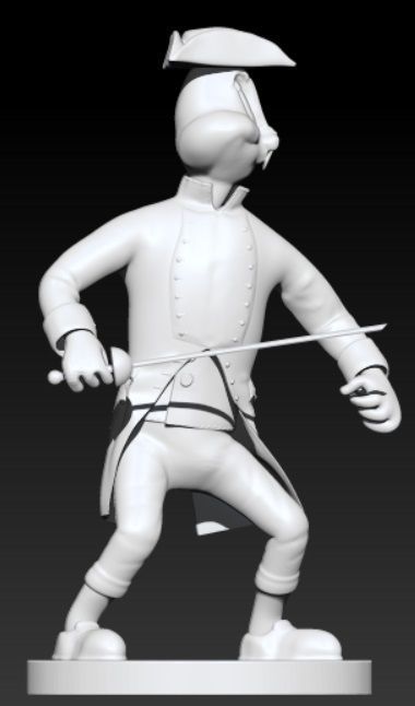 Officer Bugs Bunny Free 3D print model_6