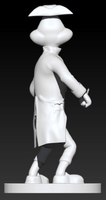 Officer Bugs Bunny Free 3D print model_9