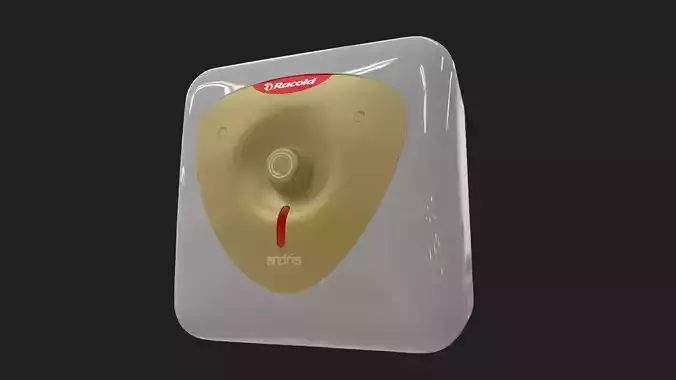 Bathroom Water Heater Geyser - Racold Andris Low-poly 3D model