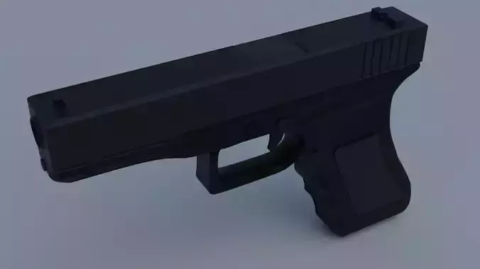 3d model Glock 18