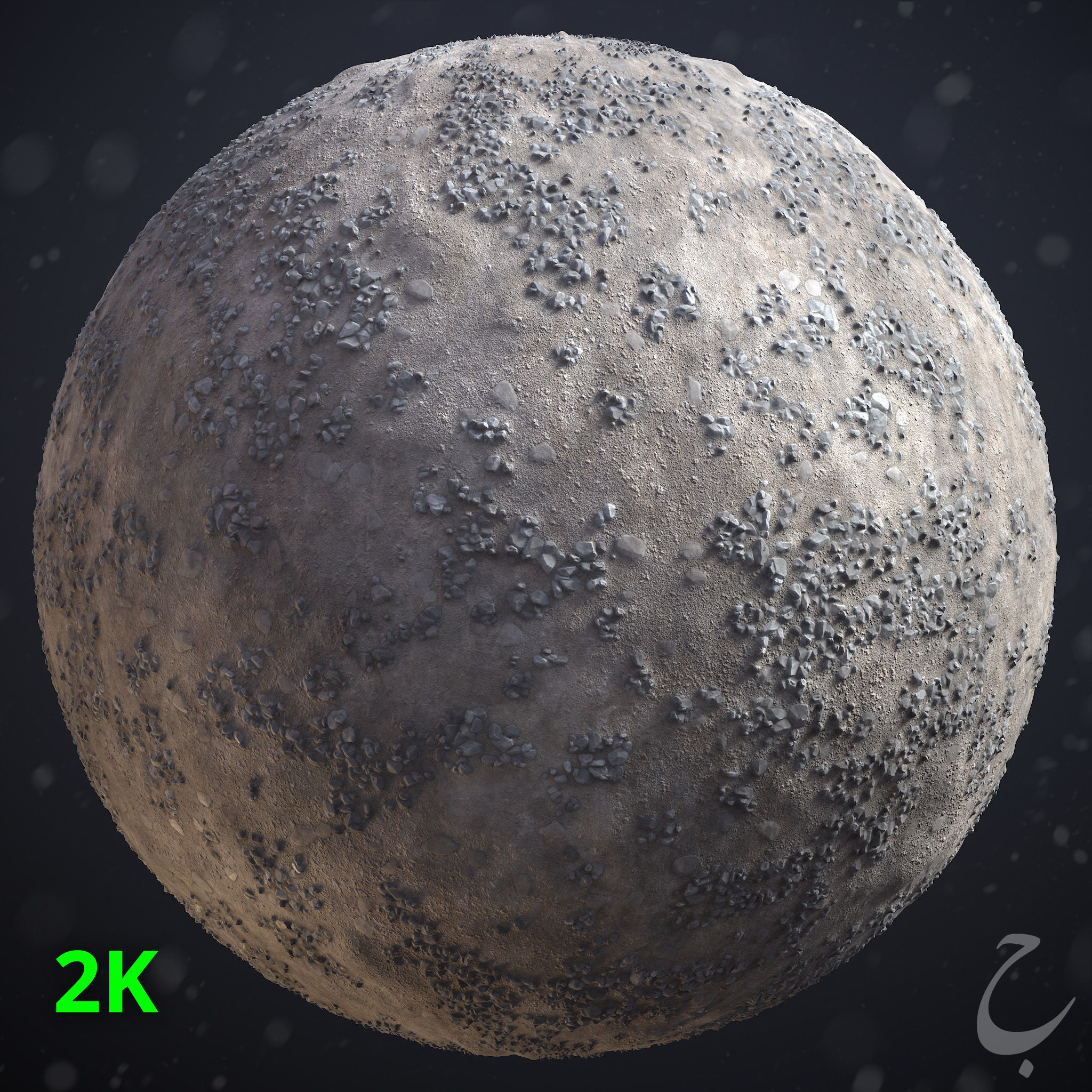 4 Seamless Dirt and Concrete Textures 2K Vol 01 Texture_4