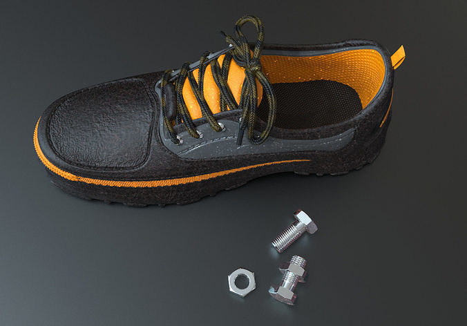 STRONG WORK SHOES 3D model
