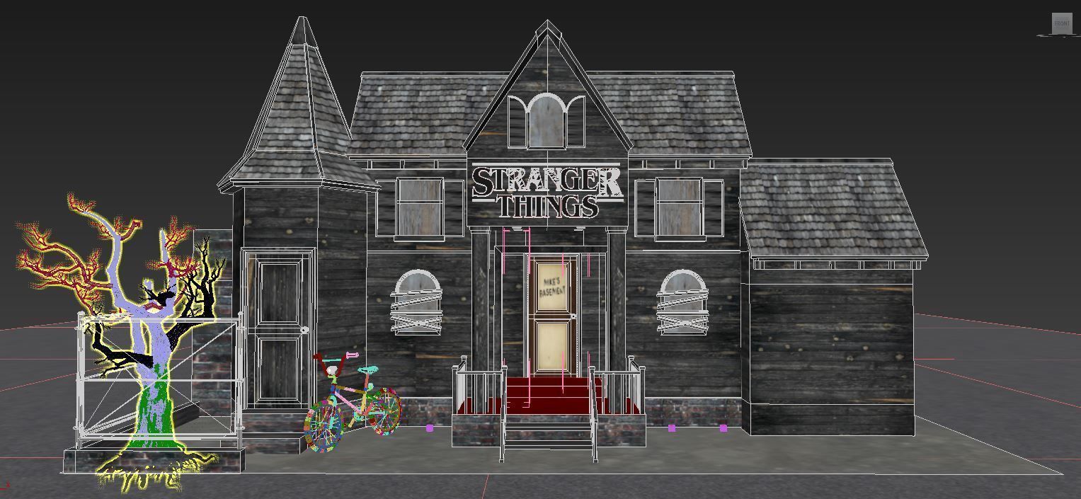 Strangers Things 3D model_15