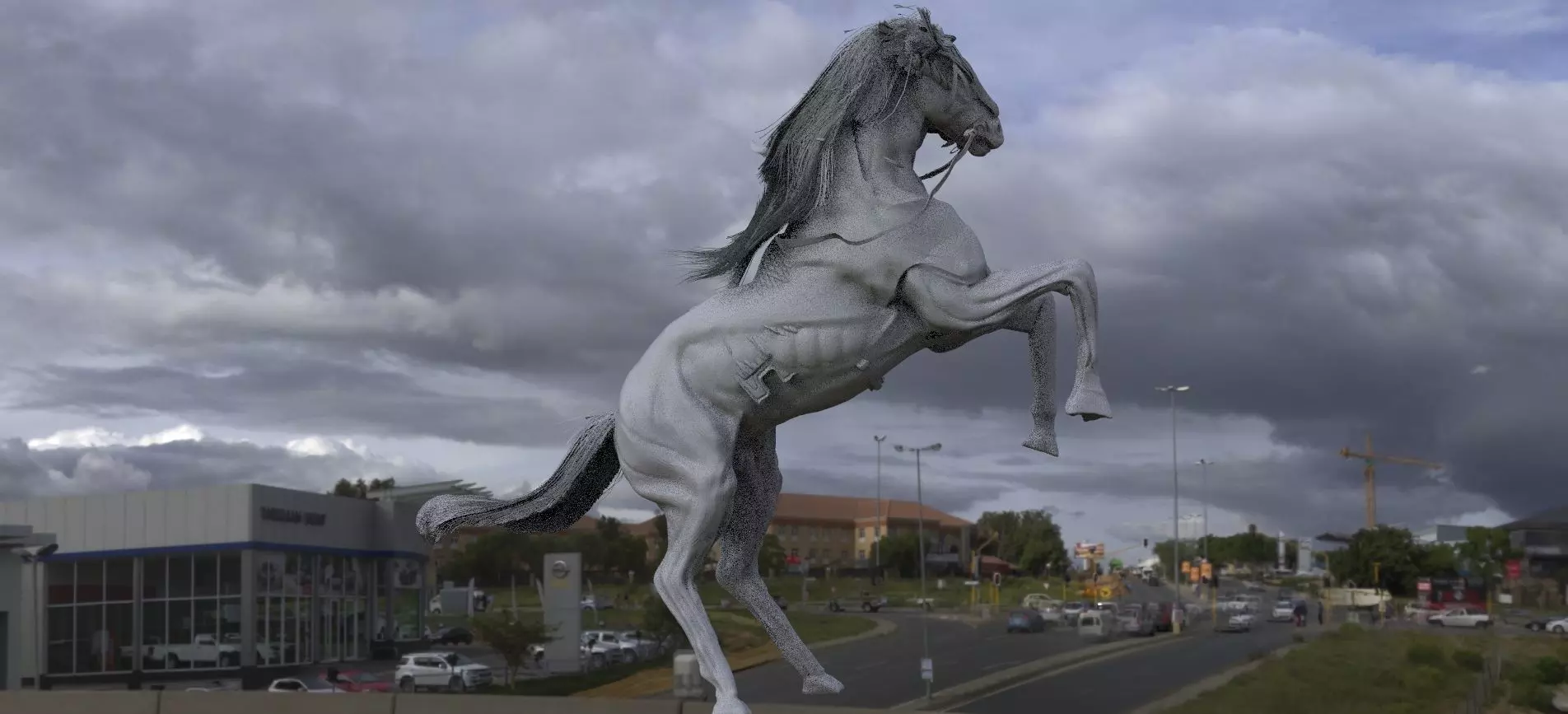 Generals Horse 3D model_0