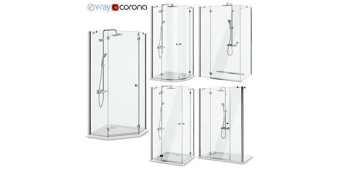 Cabin showers Radaway Torrenta 3D model