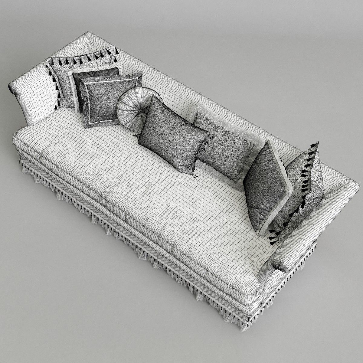 Provasi Dorian Sofa PR1221-718 3D model_5