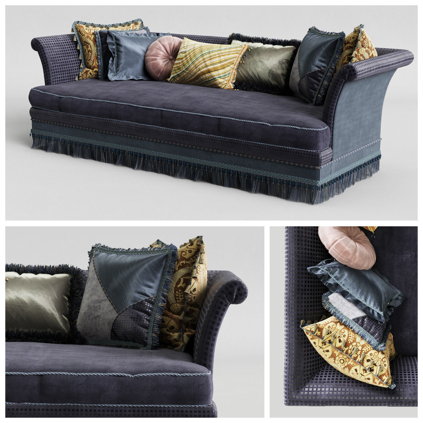 Provasi Dorian Sofa PR1221-718 3D model_4