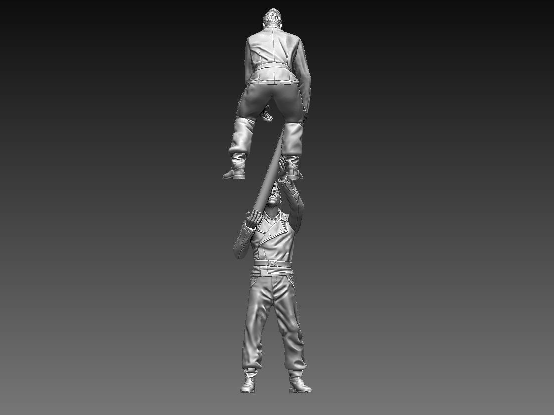 German tank crew 3D print model_45