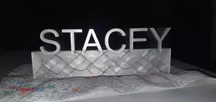 STACEY name decore 3D print model_0