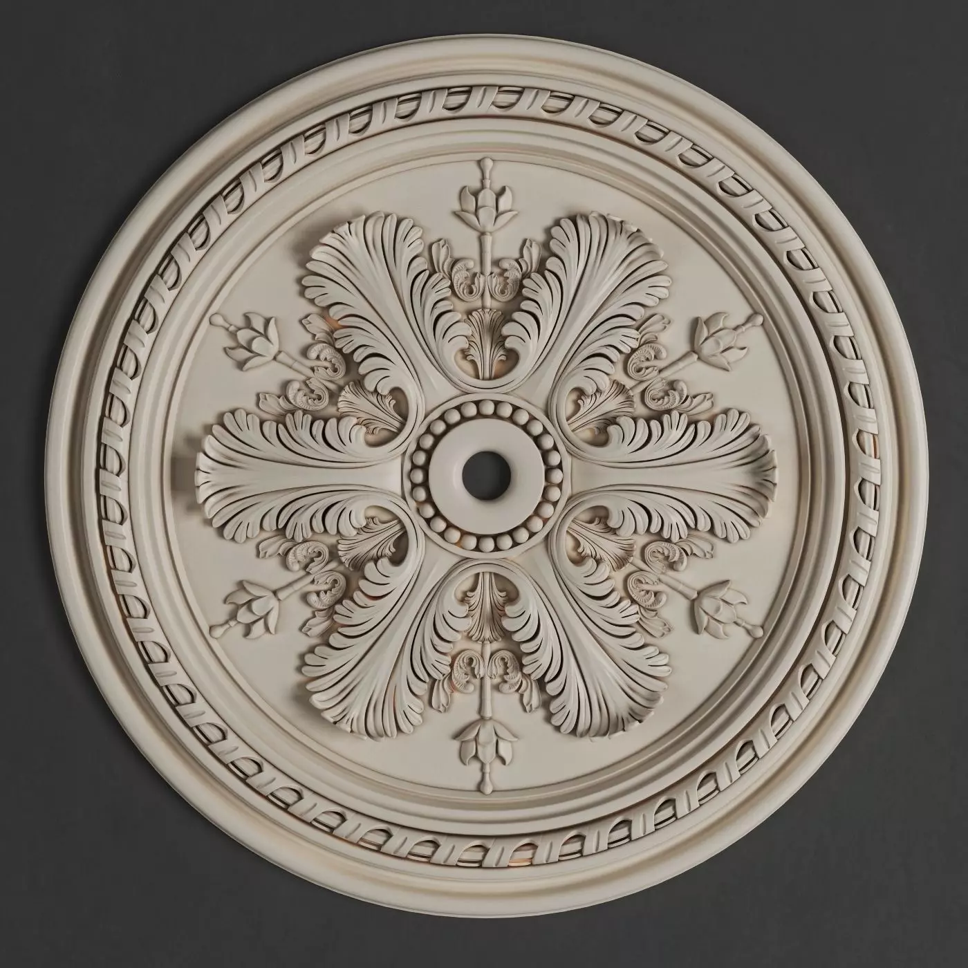 Rosette Torus Style art 108 3D model_0