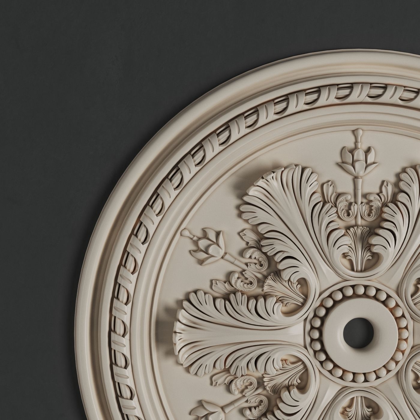 Rosette Torus Style art 108 3D model_1