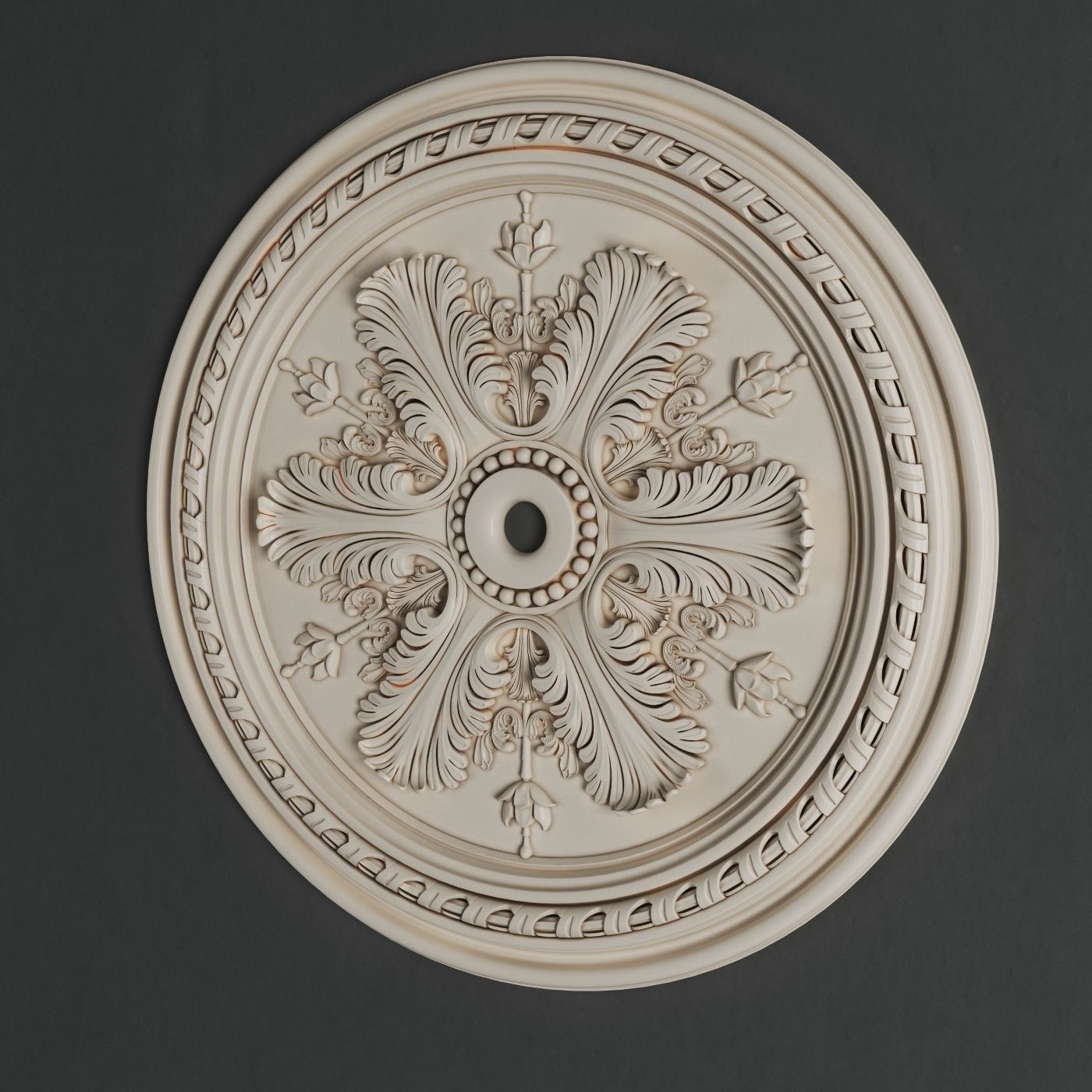 Rosette Torus Style art 108 3D model_2