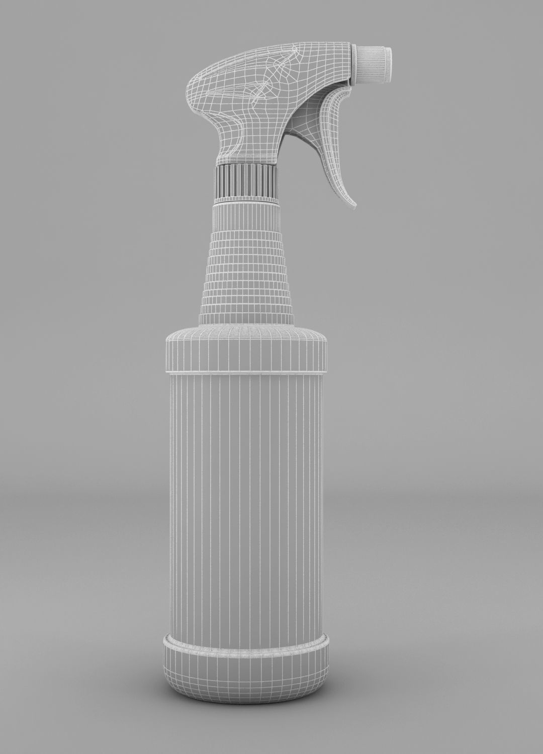 Spray Bottle 3D model_3