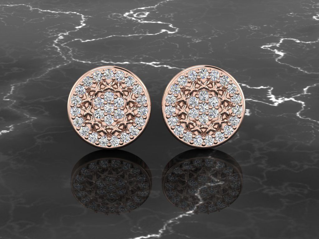 Earring Jewelry 3D print model_2