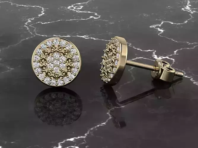 Earring Jewelry 3D print model