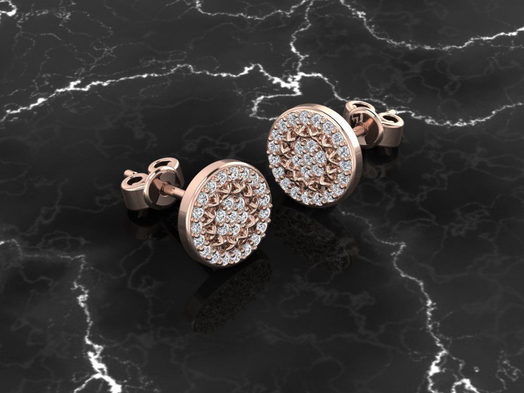 Earring Jewelry 3D print model_5