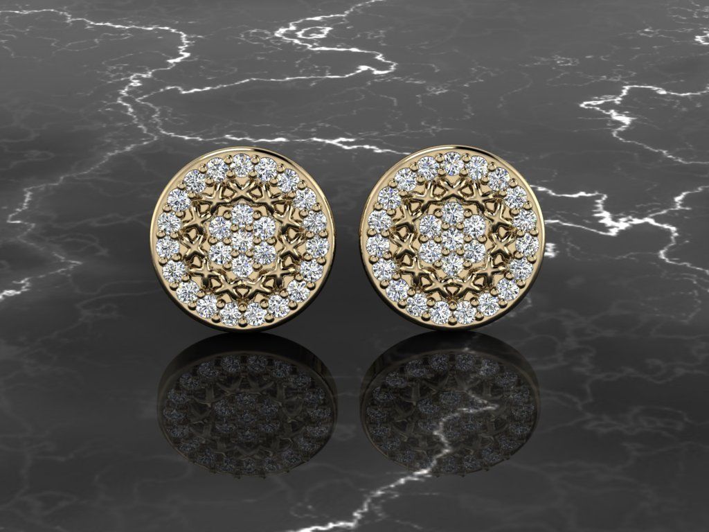 Earring Jewelry 3D print model_11