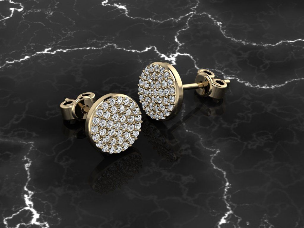 Earring Jewelry 3D print model_10