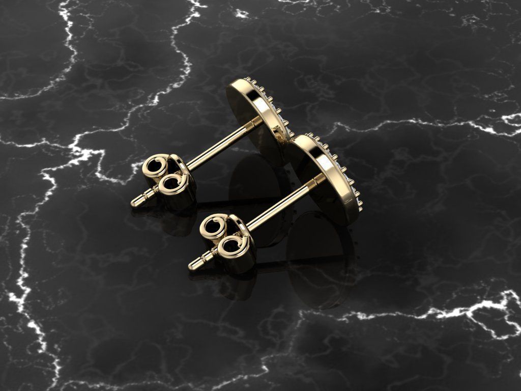 Earring Jewelry 3D print model_12