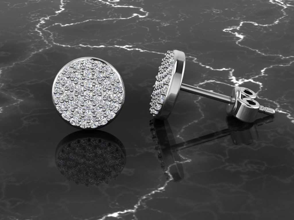 Earring Jewelry 3D print model_7