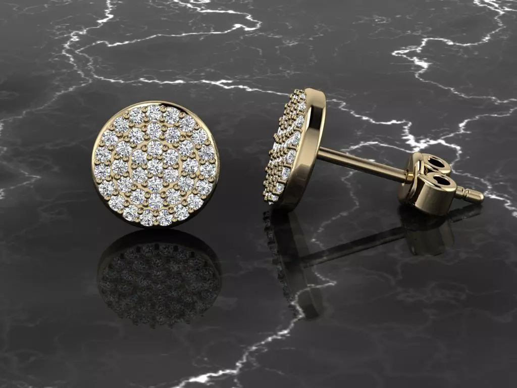 Earring Jewelry 3D print model_0