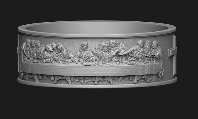 Last Super Ring 3D print model