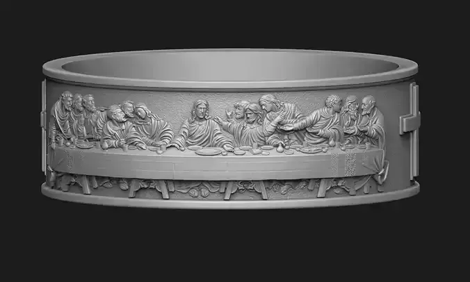 Last Super Ring 3D print model