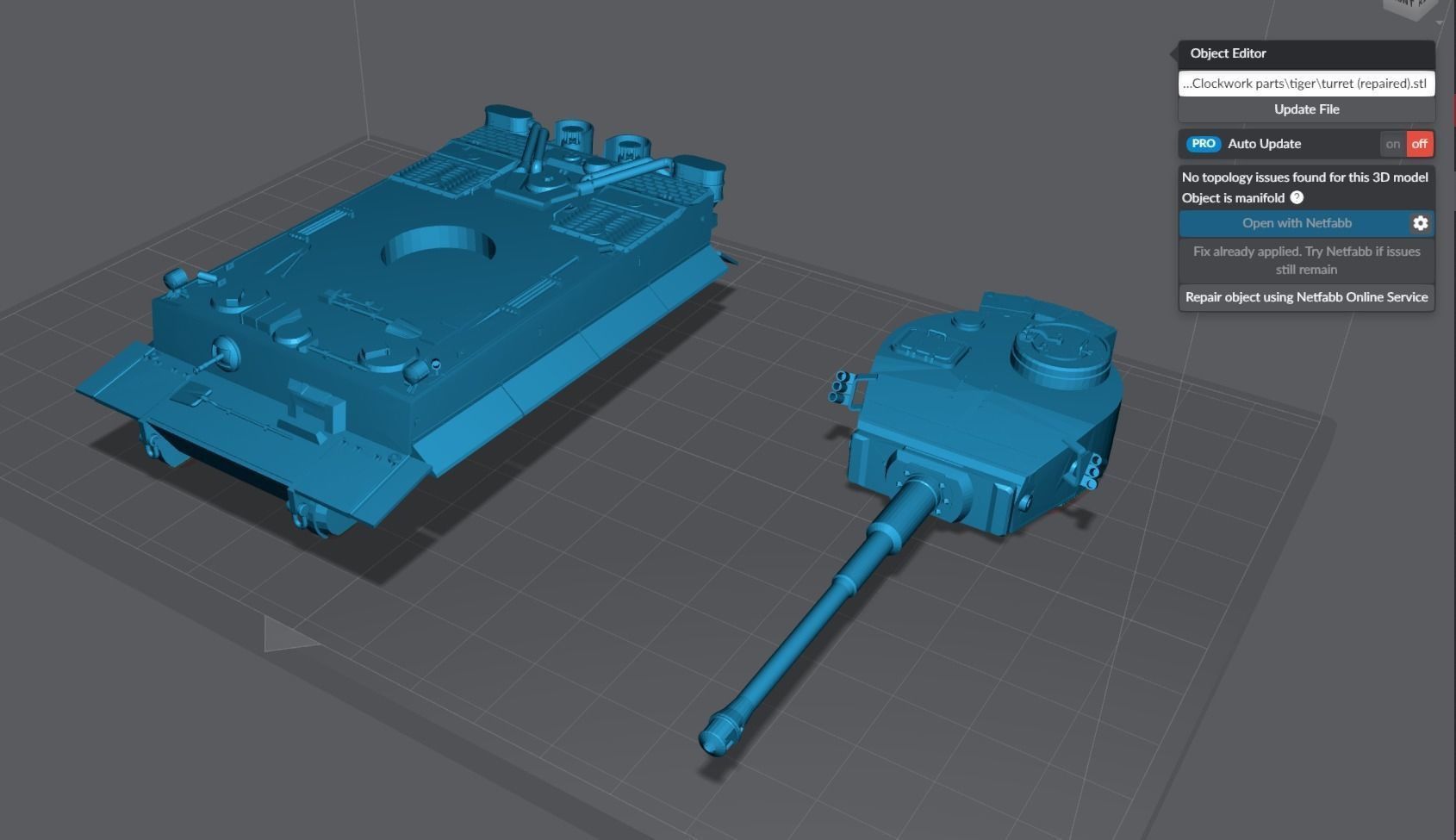 Tiger Tank Early Scale model 3D print model_5