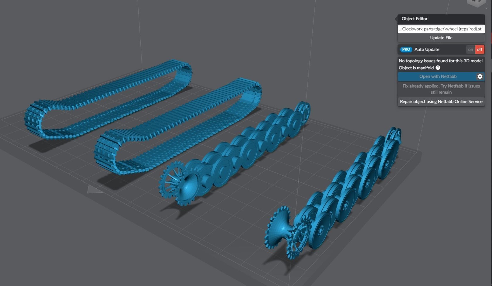 Tiger Tank Early Scale model 3D print model_6