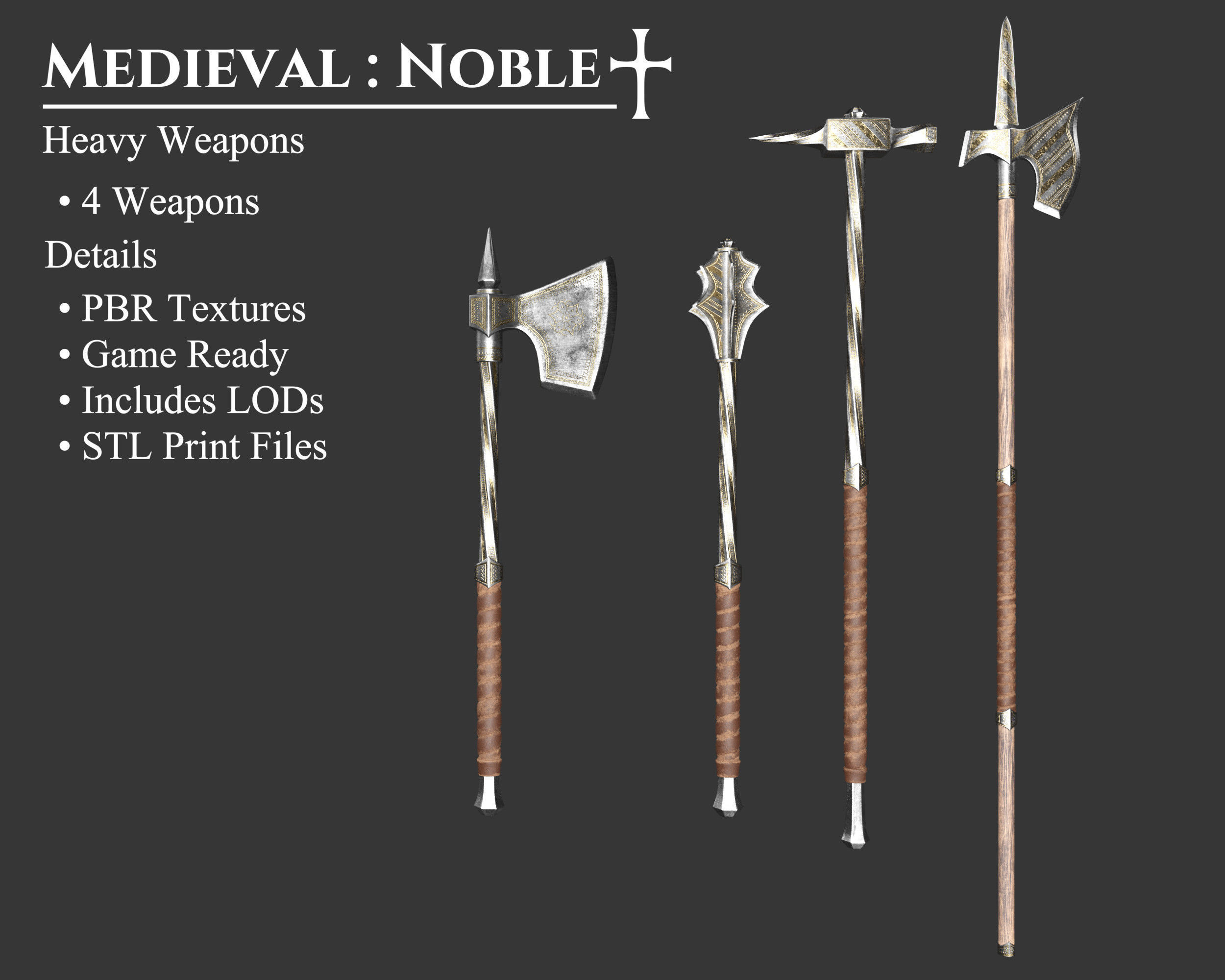 Medieval Collection Noble Heavy Weapons _1