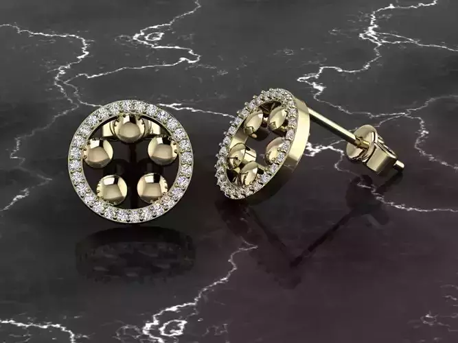 Earring Jewelry 3D print model