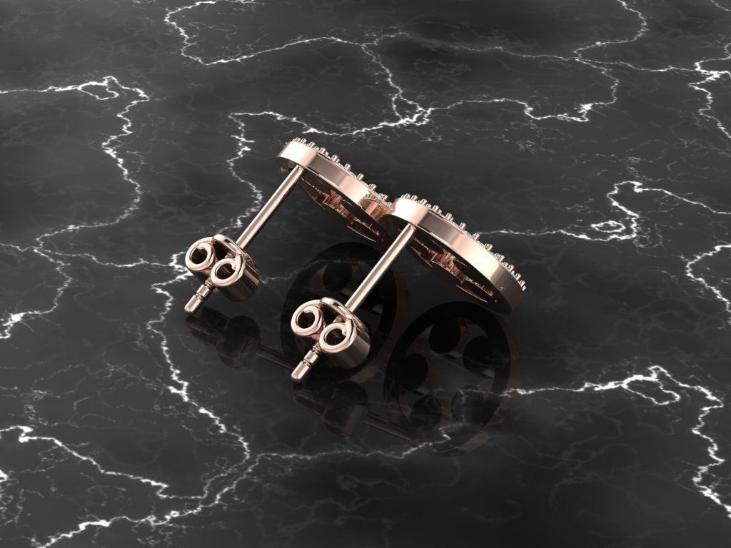 Earring Jewelry 3D print model_6