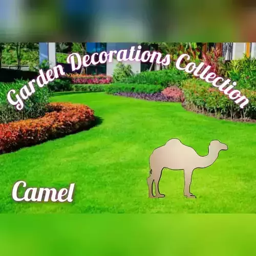 Wonderful Artificial Camel Home and Garden Outdoor Lawn Decor 3D model