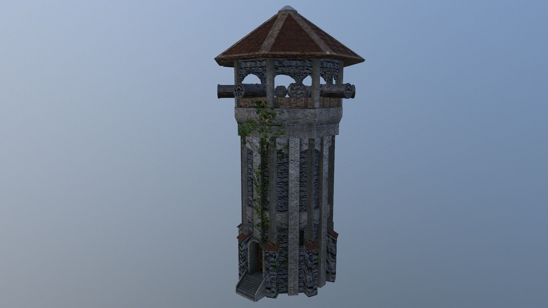 Archer Tower Level 15 3D model_30