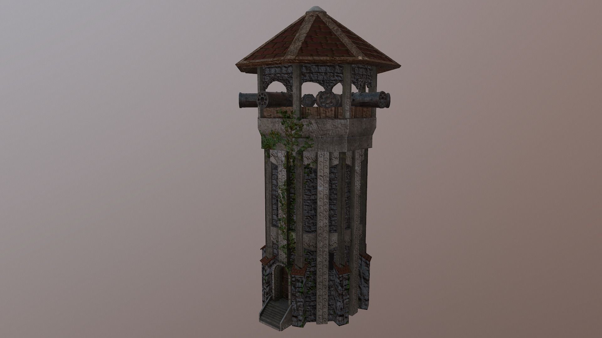 Archer Tower Level 15 3D model_28