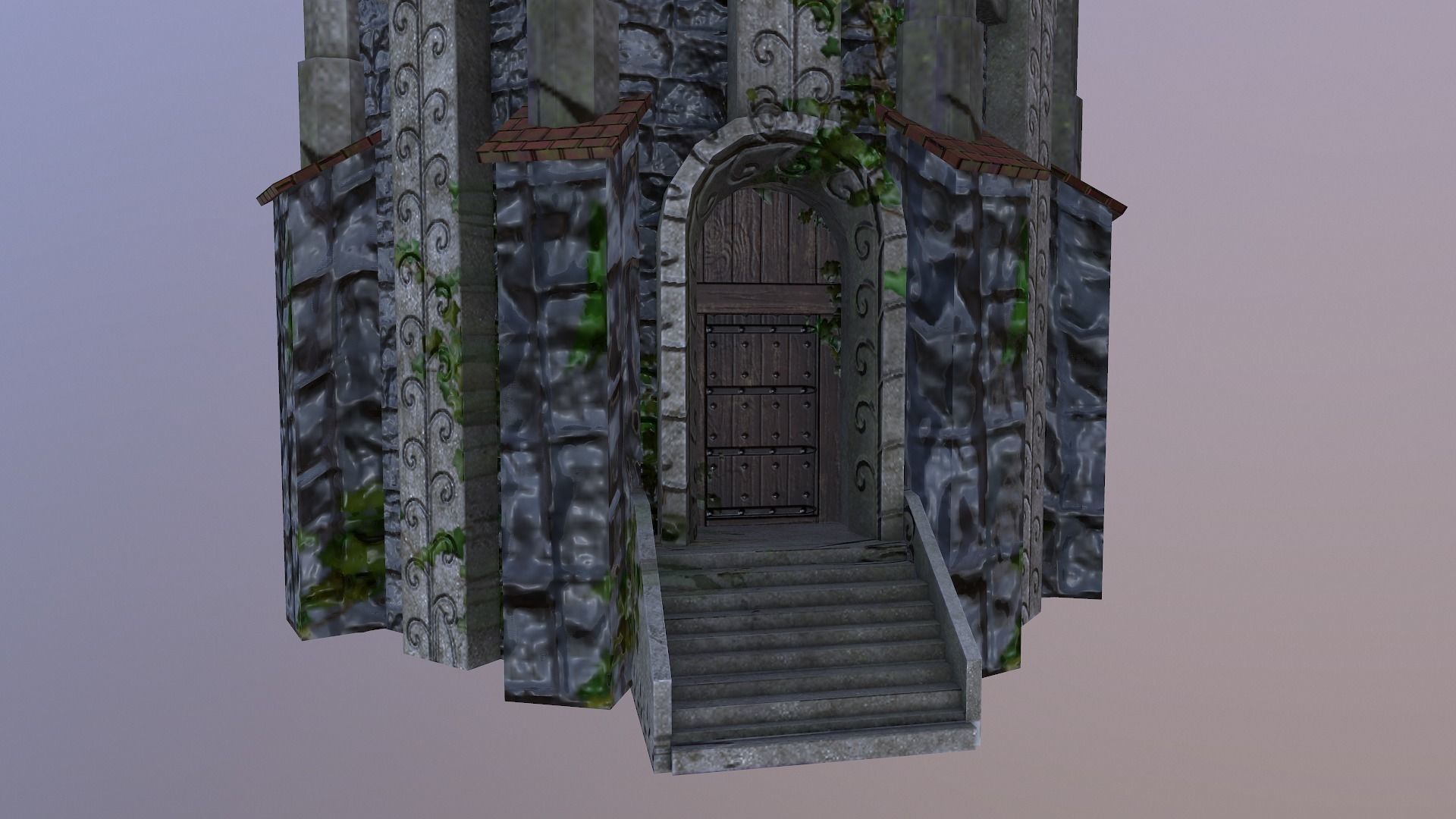 Archer Tower Level 15 3D model_14