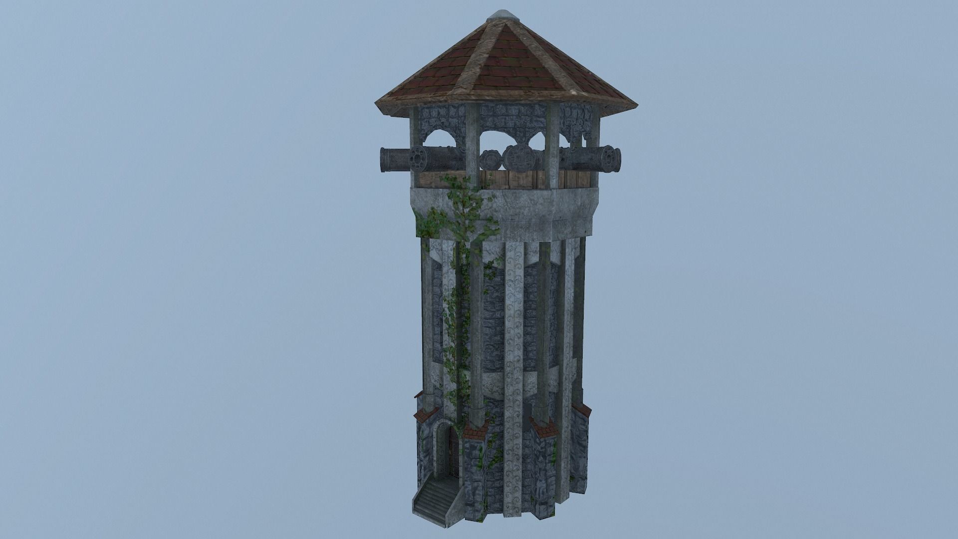 Archer Tower Level 15 3D model_18