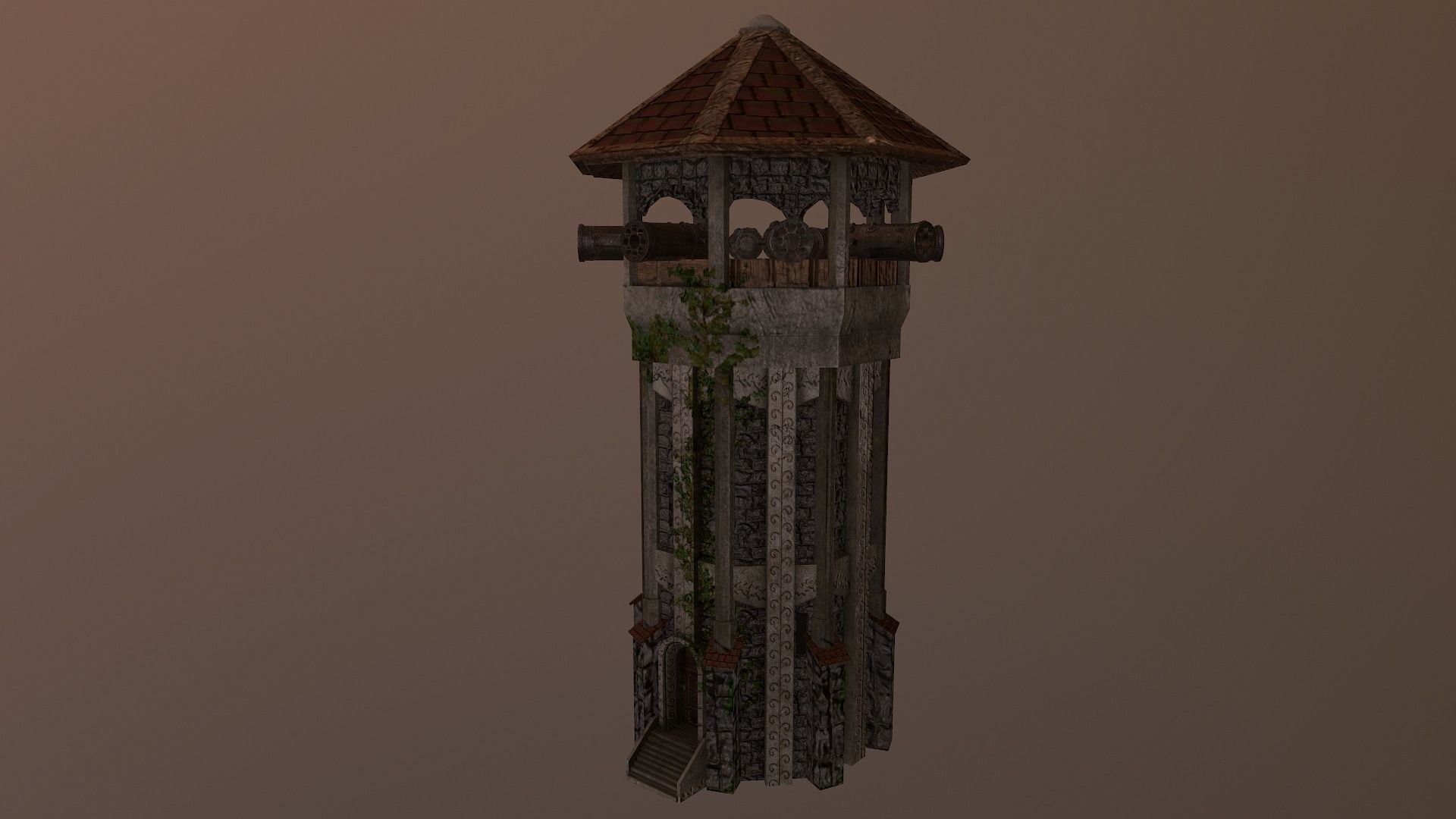 Archer Tower Level 15 3D model_21