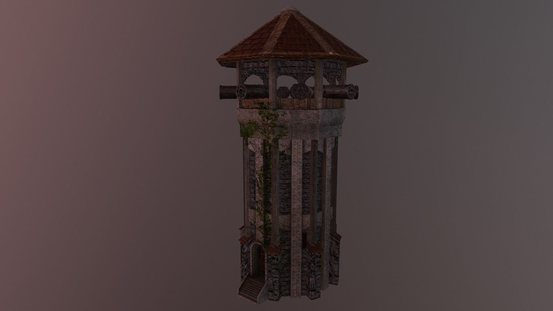 Archer Tower Level 15 3D model_22