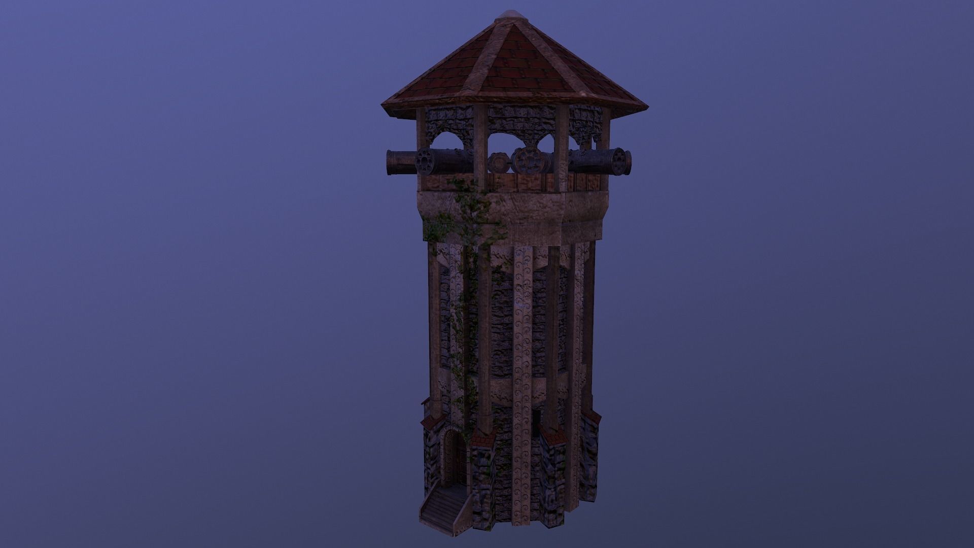 Archer Tower Level 15 3D model_24