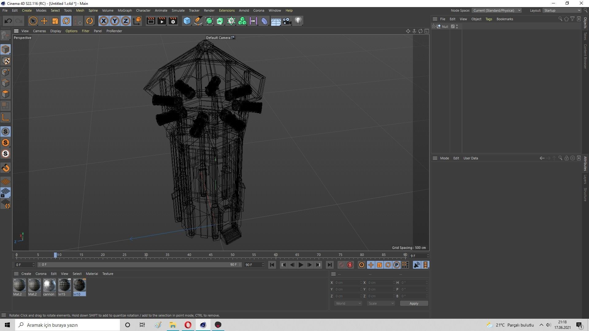 Archer Tower Level 15 3D model_35