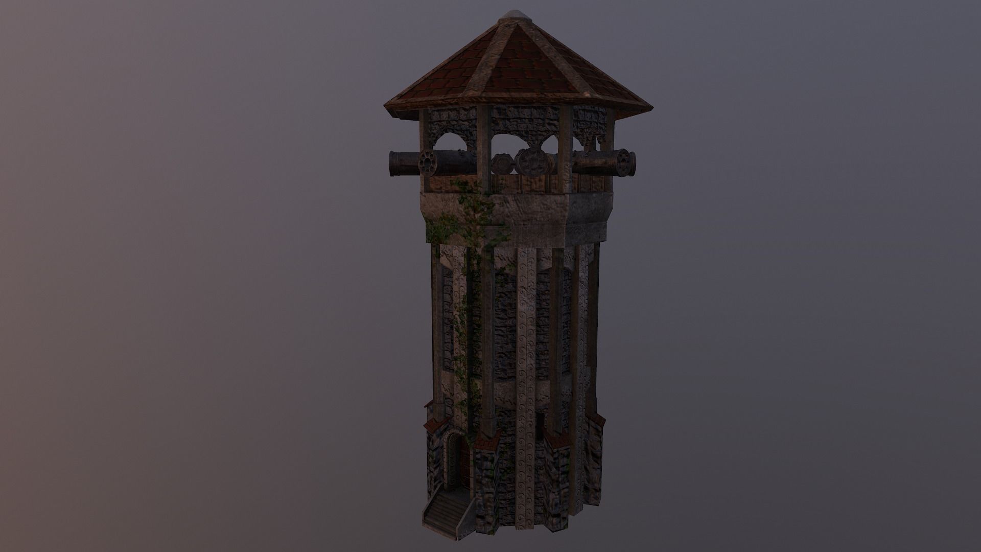Archer Tower Level 15 3D model_26