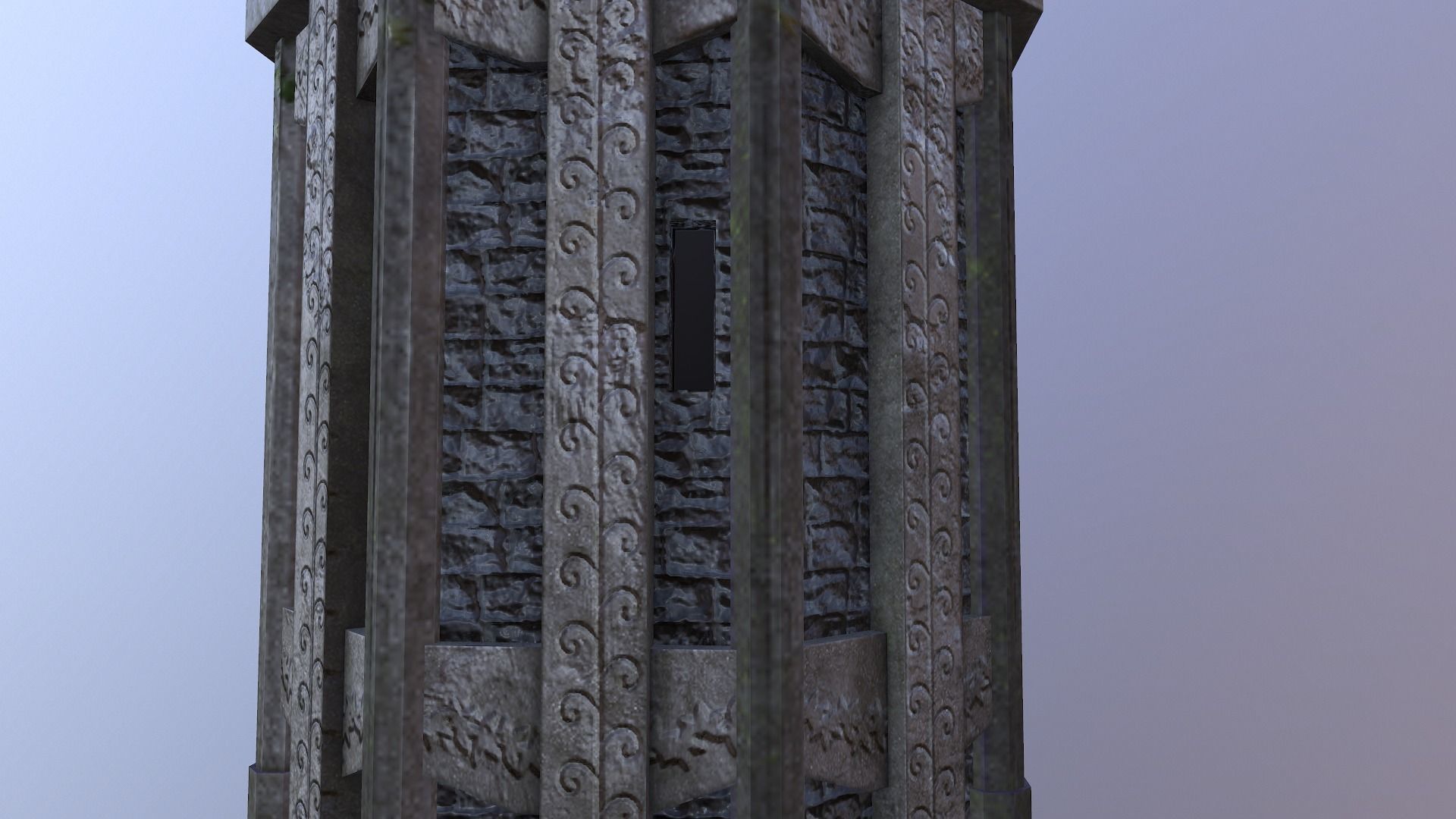 Archer Tower Level 15 3D model_13