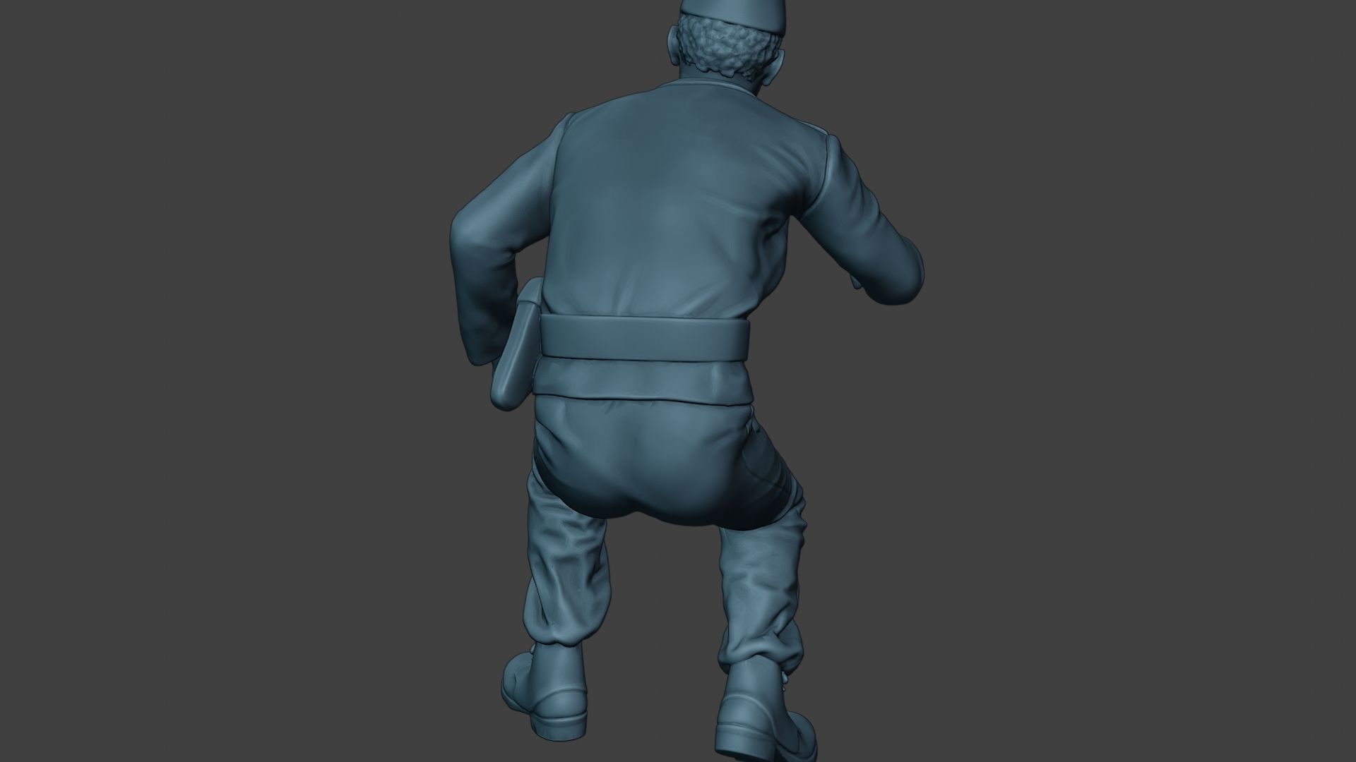 German Tank Crew unit ww2 OnTank GTC1 3D print model_25